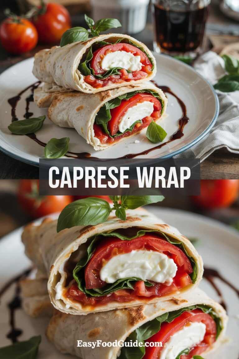 Caprese Wrap With Fresh Mozzarella Basil Easy Food Guide Caprese Wrap With Fresh Mozzarella Basil Easy Food Guide