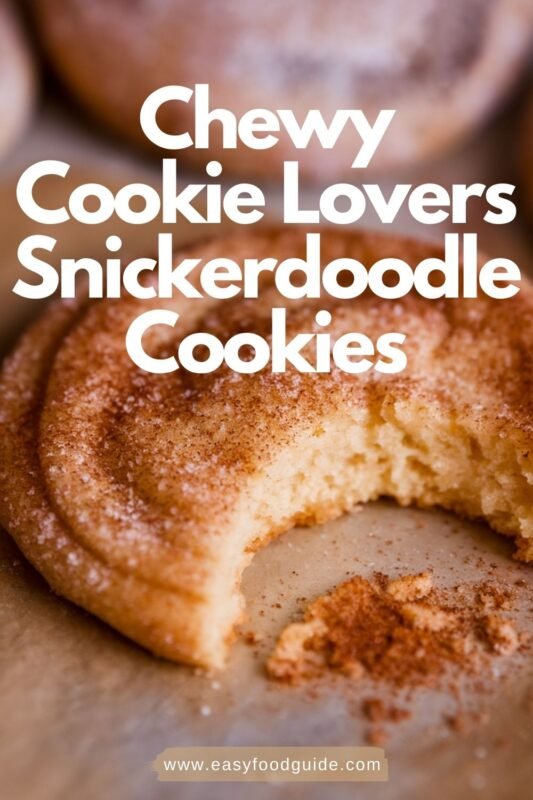 A plate of Chewy Snickerdoodle Cookies with a cinnamon-sugar coating, set in a cozy kitchen environment.