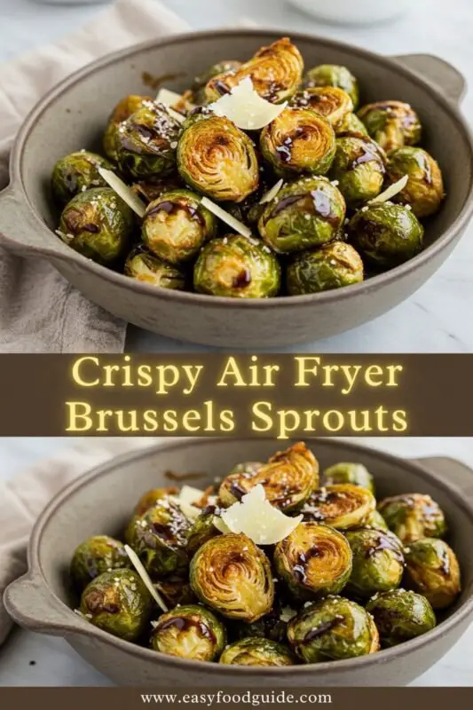 Crispy Air Fryer Brussels Sprouts