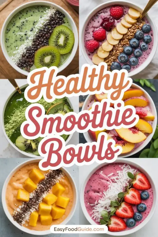 10+ Deliciously Healthy Smoothie Bowl Recipes to Energize Your Day