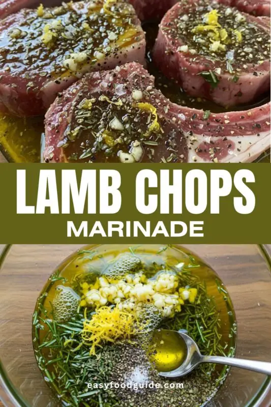 lamb chop garnished with rosemary and lemon, showcasing Mediterranean flavors