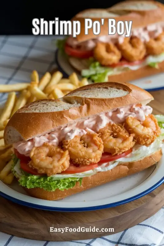 A crispy Shrimp Po
