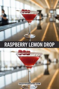 Raspberry Lemon Drop Cocktail - Easy Food Guide