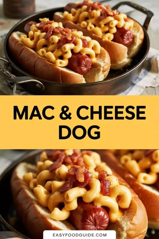 Mac and Cheese Hot Dog
