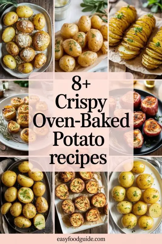 8+ Deliciously Crispy Oven-Baked Potato Recipes You Need to Try