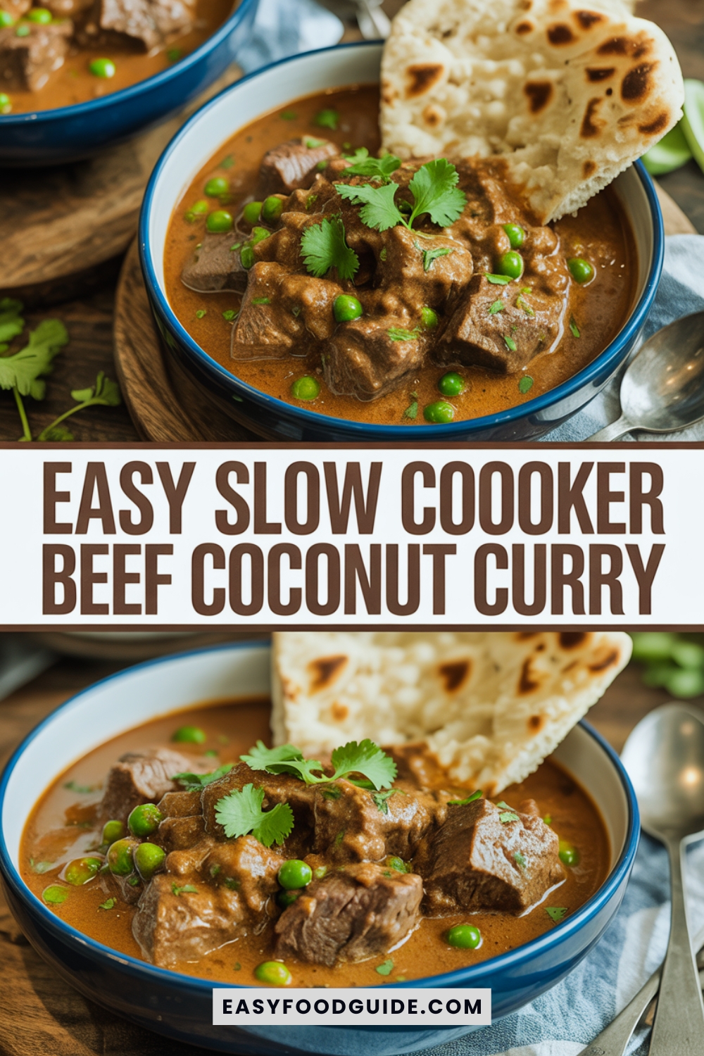 Easy Slow Cooker Beef Coconut Curry Recipe - Easy Food Guide
