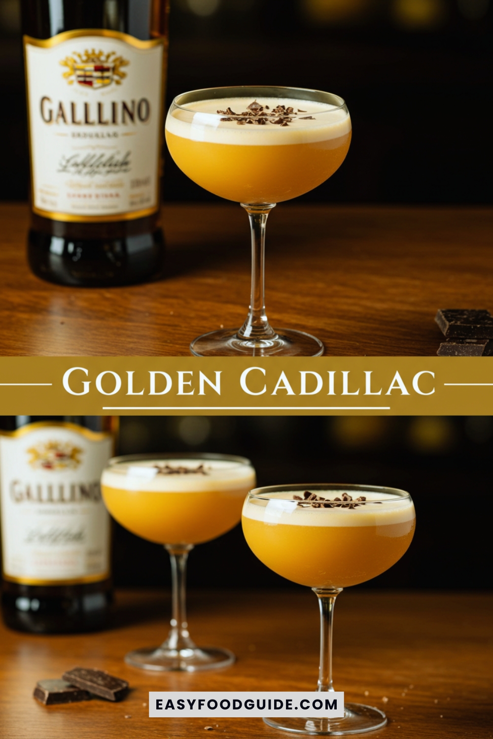 Golden Cadillac Cocktail Recipe - Easy Food Guide