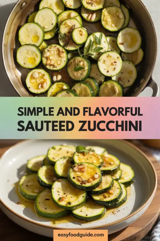 sauteed zucchini