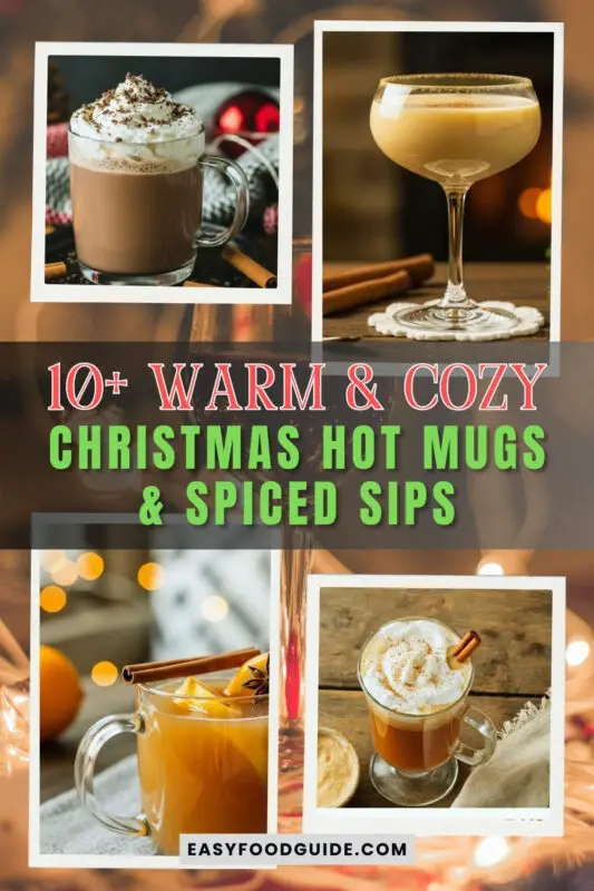 10 plus Warm & Cozy Christmas Hot Mugs & Spiced Sips