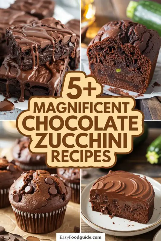 5+ Chocolate Zucchini Recipes that are Mmmagnificent!