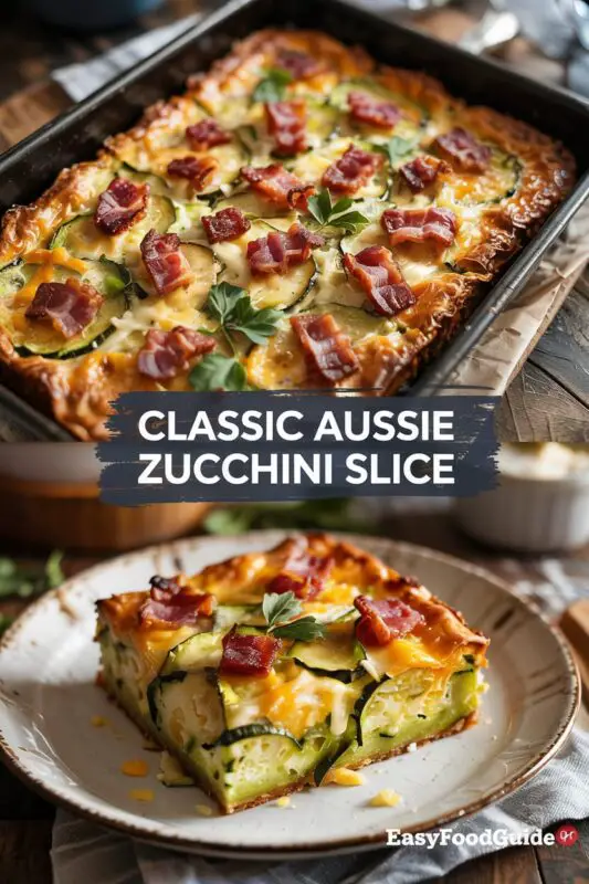 Classic Aussie Zucchini Slice Recipe