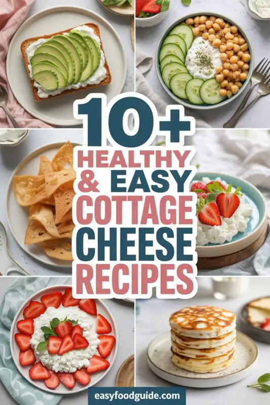 10+ Healthy and Easy Cottage Cheese Recipes