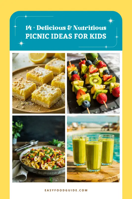 14 Plus Picnic Food Ideas for Kids That Are Fun, Healthy & Delicious