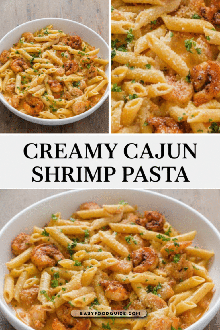 Creamy Cajun Shrimp Pasta Recipe - Easy Food Guide