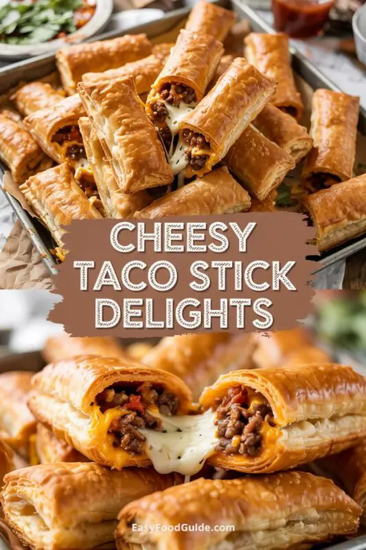 Cheesy Taco Stick Delights