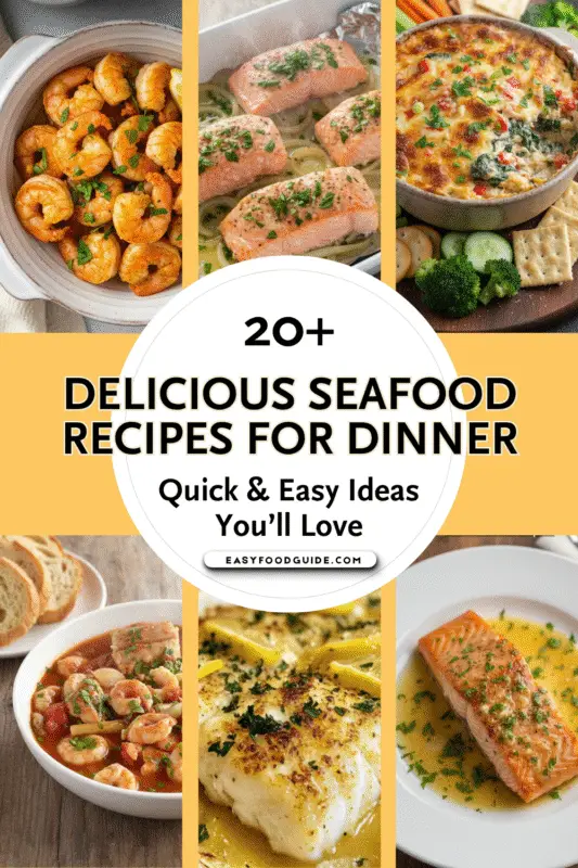 20 Plus Delicious Seafood Recipes for Dinner: Quick & Easy Ideas You’ll Love