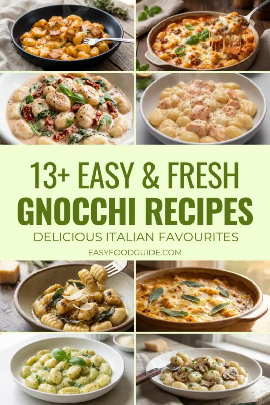 13 Plus Easy & Fresh Gnocchi Recipes. Delicious Italian Favourites