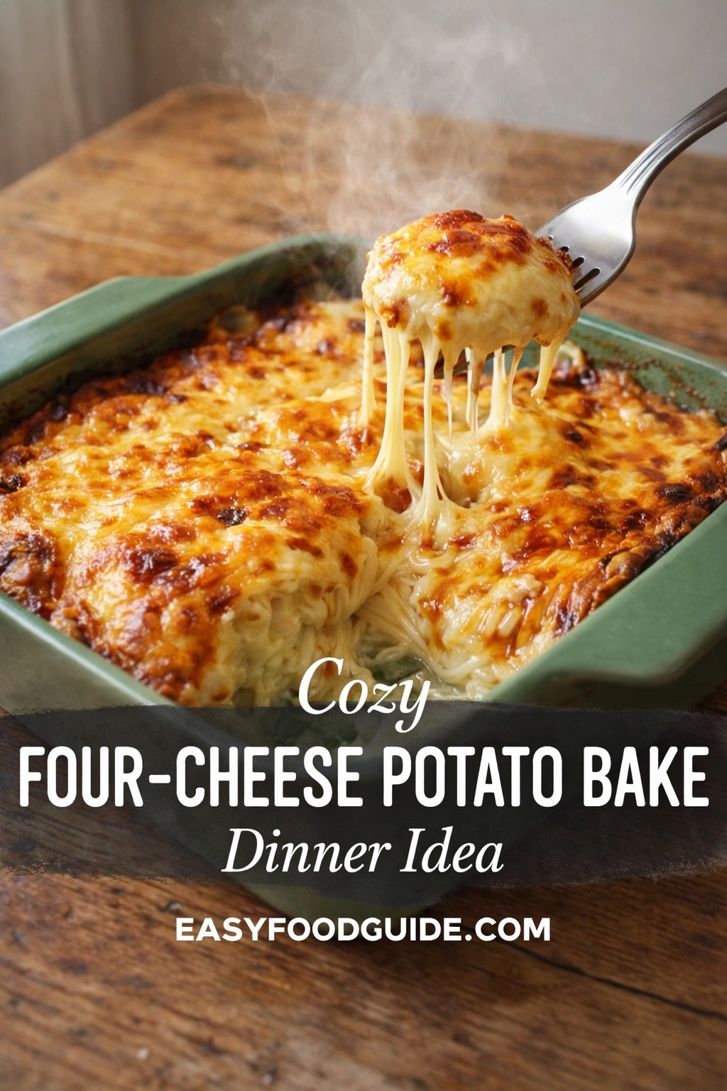 Four-Cheese Potato Bake - Easy Food Guide